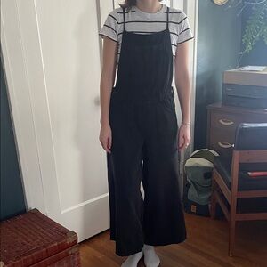 Free People Wide Leg Overalls